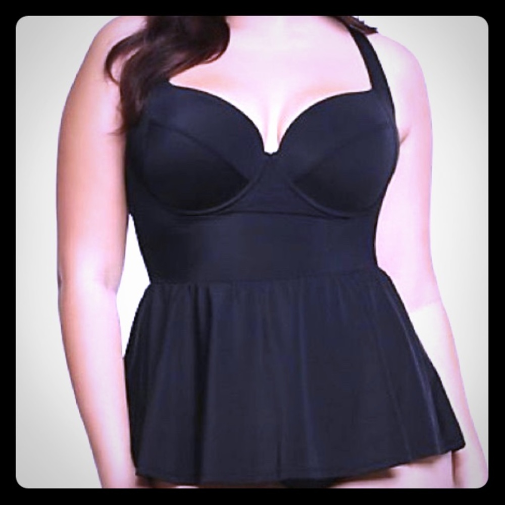 Torrid Peplum Swimsuit